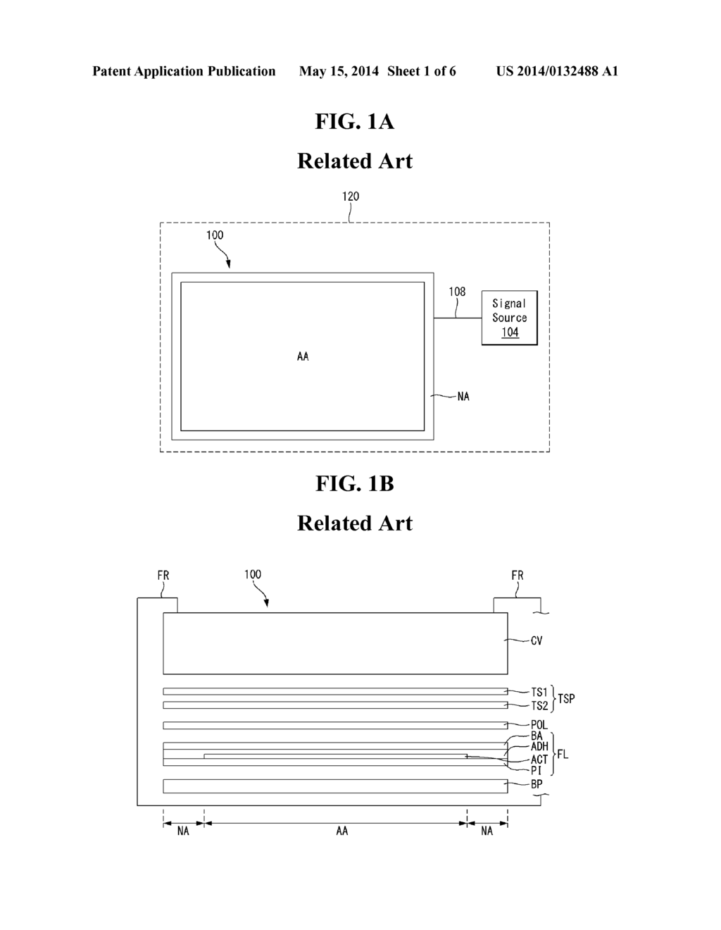 DISPLAY DEVICE HAVING BENT NON-DISPLAY AREA FOR REDUCED BEZEL WIDTH - diagram, schematic, and image 02