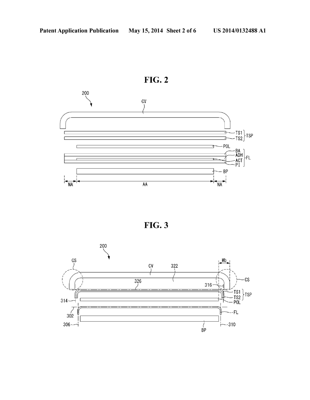 DISPLAY DEVICE HAVING BENT NON-DISPLAY AREA FOR REDUCED BEZEL WIDTH - diagram, schematic, and image 03