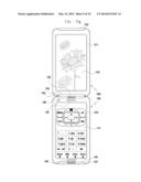 MOBILE TERMINAL HAVING DETACHABLE SUB-DISPLAY UNIT diagram and image