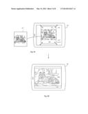 METHOD AND A DEVICE FOR DISPLAYING WALLPAPER CROPPING diagram and image