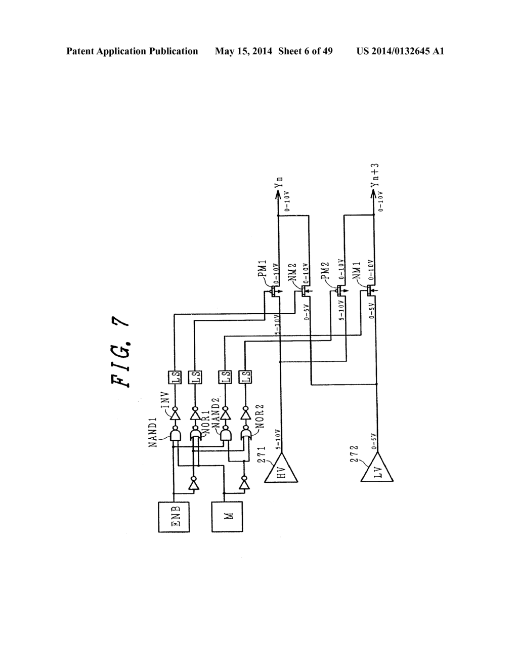 LIQUID CRYSTAL DISPLAY DEVICE WITH INFLUENCES OF OFFSET VOLTAGES REDUCED - diagram, schematic, and image 07