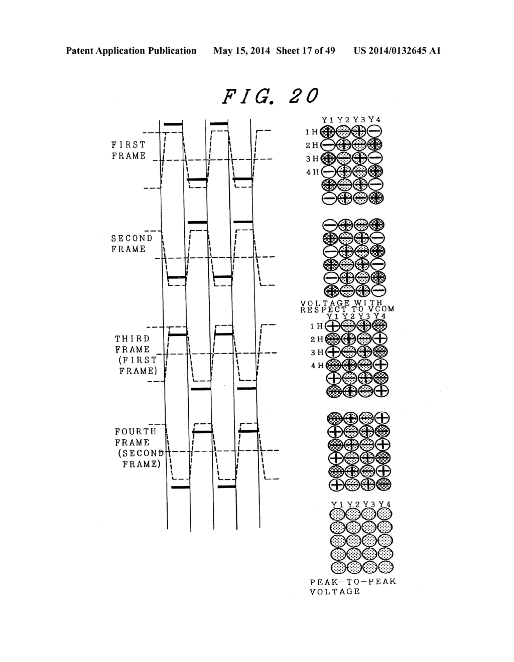 LIQUID CRYSTAL DISPLAY DEVICE WITH INFLUENCES OF OFFSET VOLTAGES REDUCED - diagram, schematic, and image 18