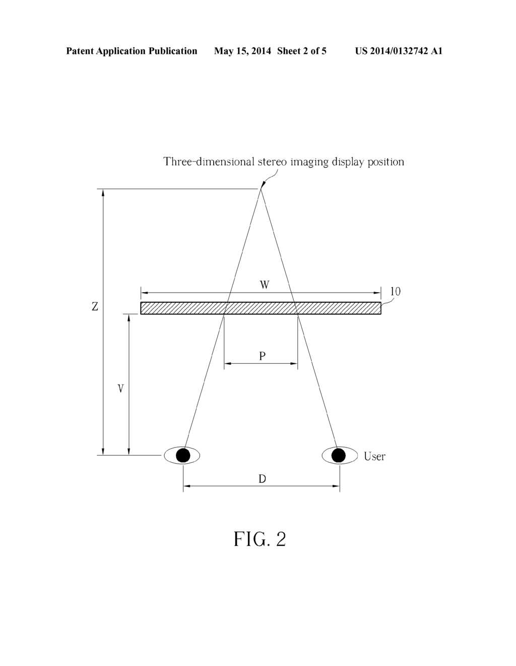 Three-Dimensional Stereo Display Device and Method - diagram, schematic, and image 03