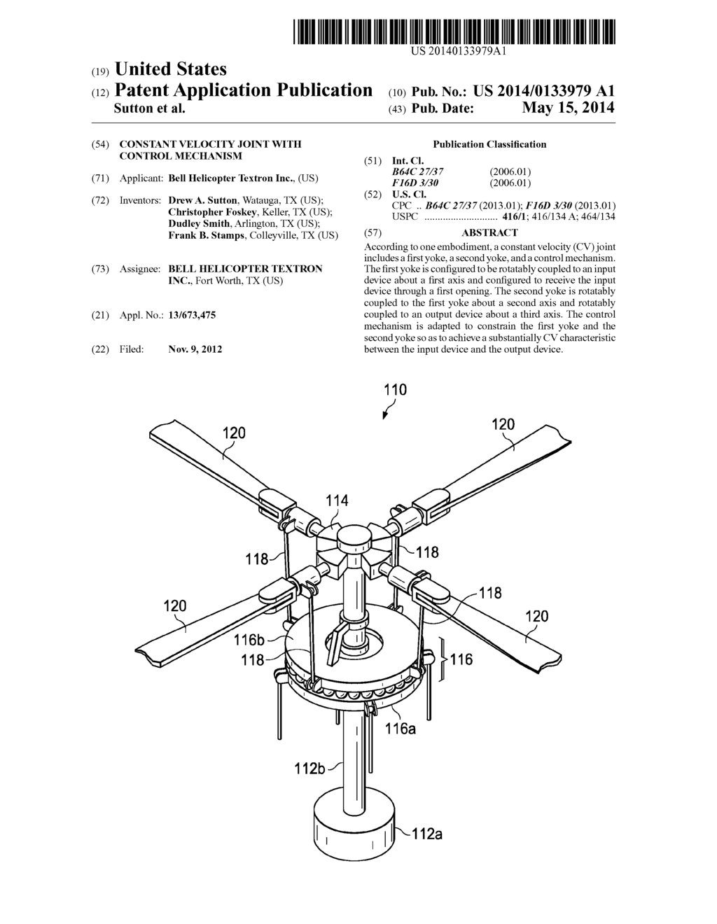 Constant Velocity Joint with Control Mechanism - diagram, schematic, and image 01