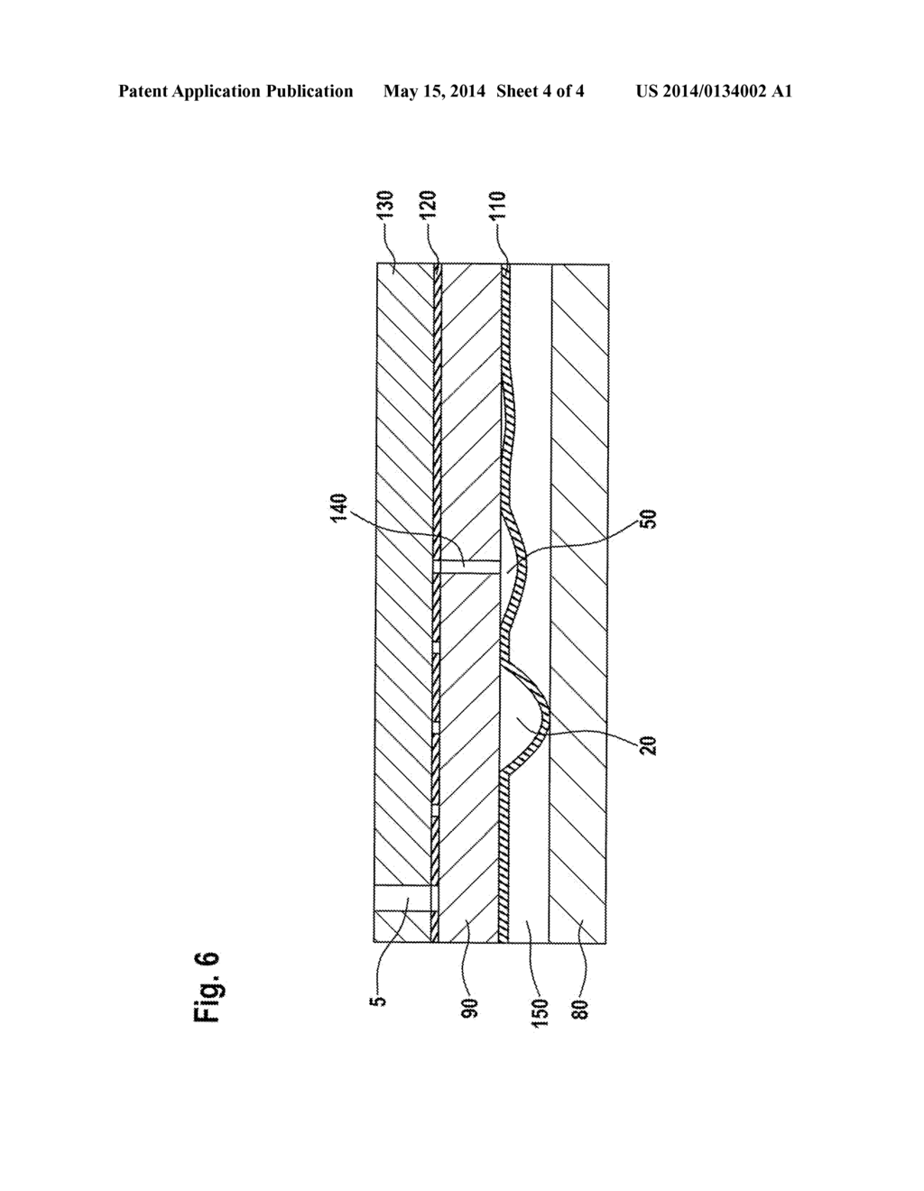 MICROFLUIDIC PERISTALTIC PUMP, METHOD AND PUMPING SYSTEM - diagram, schematic, and image 05