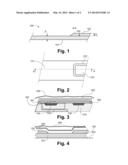 METHOD FOR LOCAL REINFORCEMENT OF A COMPOSITE FIBER REINFORCED PANEL AND     PANEL OBTAINED USING SAID METHOD diagram and image