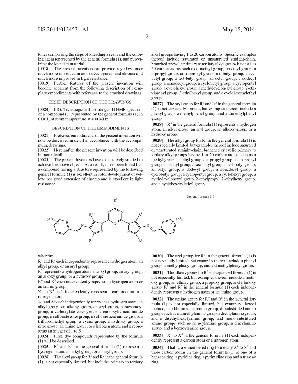 YELLOW TONER AND METHOD FOR PRODUCING THE YELLOW TONER - diagram, schematic, and image 04