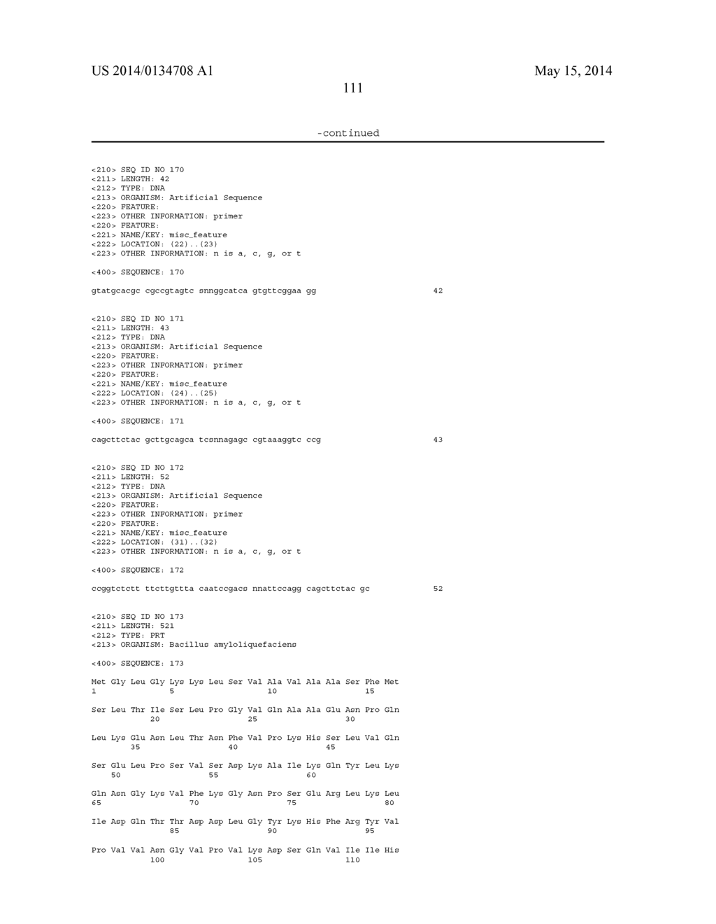 USE AND PRODUCTION OF STORAGE-STABLE NEUTRAL METALLOPROTEASE - diagram, schematic, and image 133