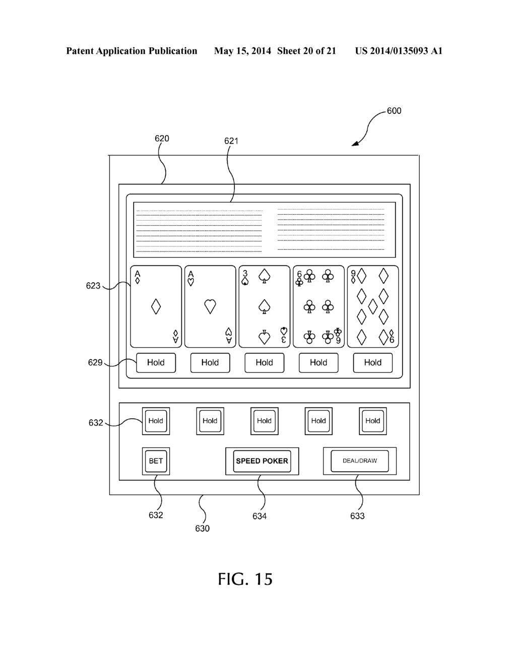 GAMING DEVICE HAVING VARIABLE SPEED OF PLAY - diagram, schematic, and image 21