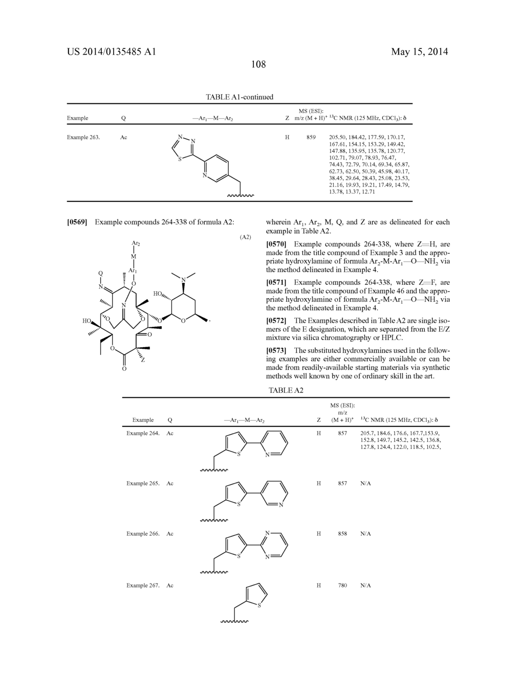 6-11 BICYCLIC KETOLIDE DERIVATIVES - diagram, schematic, and image 109