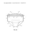 Method of Making Disposable Pants Having Underwear-like Waistbands, and     Pant Made Thereby diagram and image