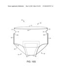 Method of Making Disposable Pants Having Underwear-like Waistbands, and     Pant Made Thereby diagram and image