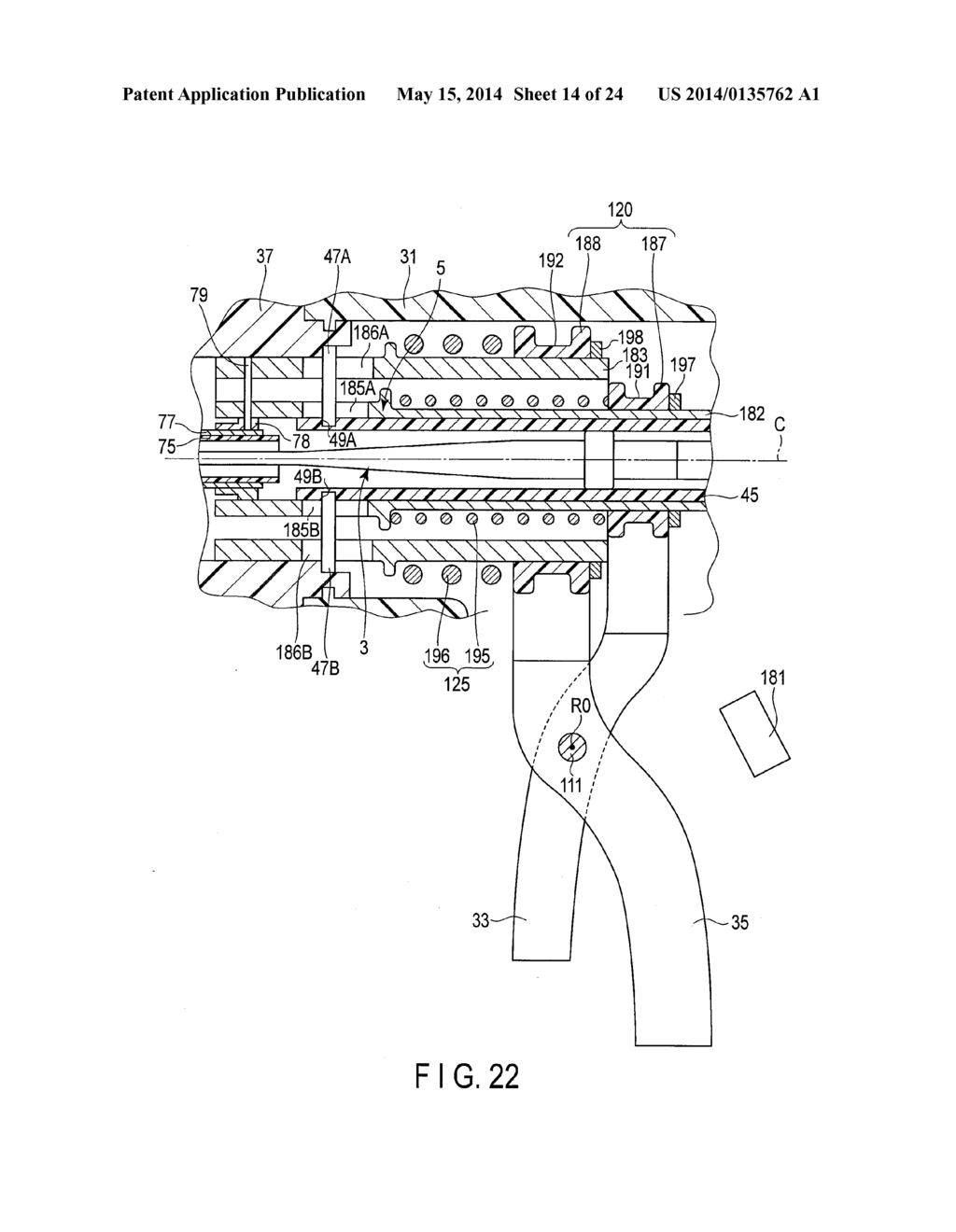 GRASPING TREATMENT DEVICE - diagram, schematic, and image 15