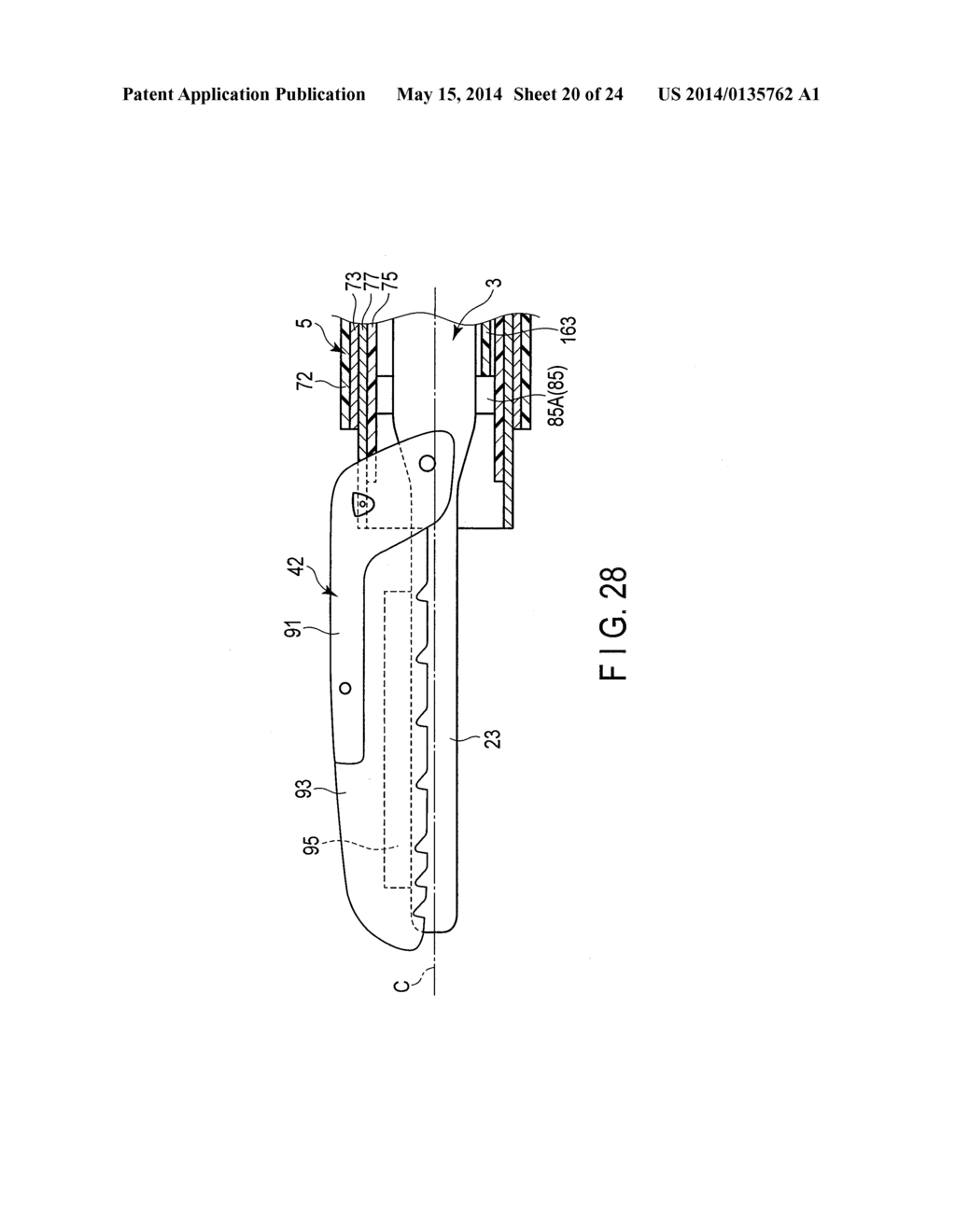 GRASPING TREATMENT DEVICE - diagram, schematic, and image 21