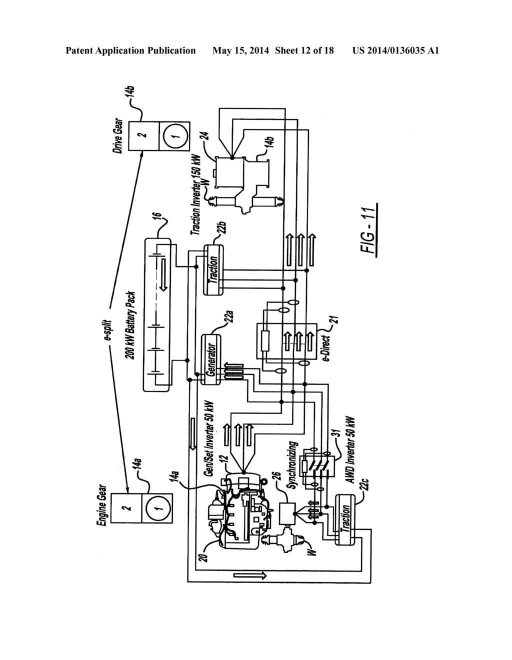 SYSTEM AND METHOD OF CONTROLLING  A DIRECT ELECTRICAL CONNECTION AND     COUPLING IN A VEHICLE DRIVE SYSTEM - diagram, schematic, and image 13