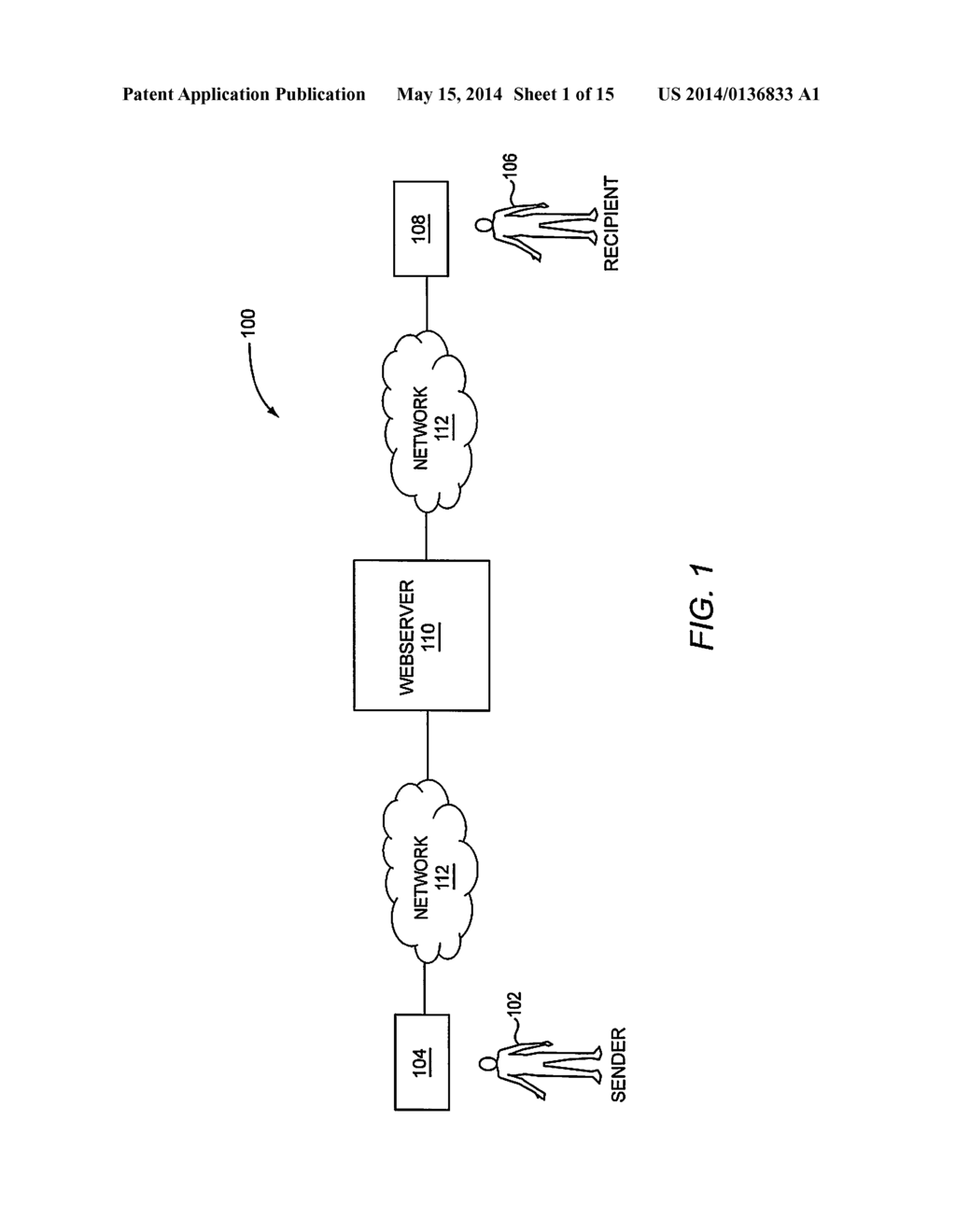 METHOD AND SYSTEM FOR GENERATING A SECURE MESSAGE AS A URL MESSAGE - diagram, schematic, and image 02