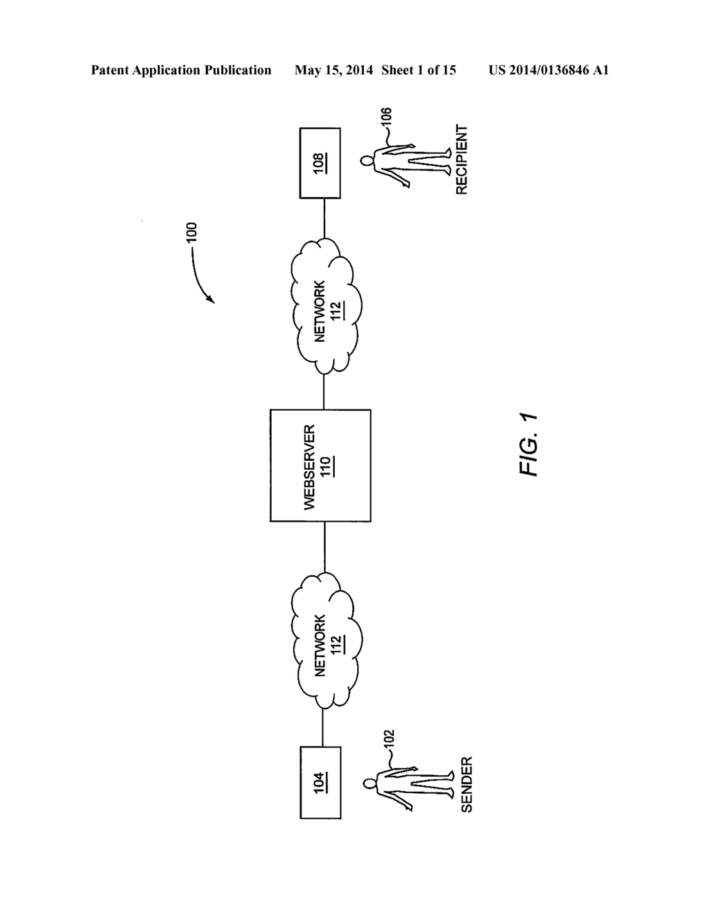 METHOD AND SYSTEM FOR GENERATING A SECURE MESSAGE AS A URL MESSAGE - diagram, schematic, and image 02