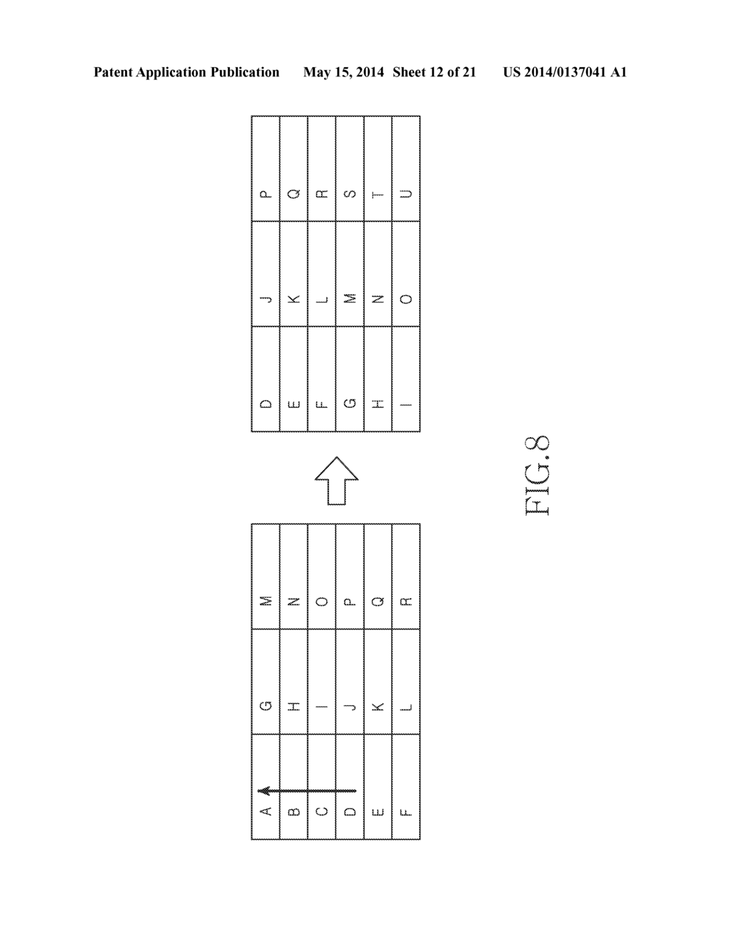 METHOD FOR ARRANGING FOR LIST IN FLEXIBLE DISPLAY AND ELECTRONIC DEVICE     THEREOF - diagram, schematic, and image 13