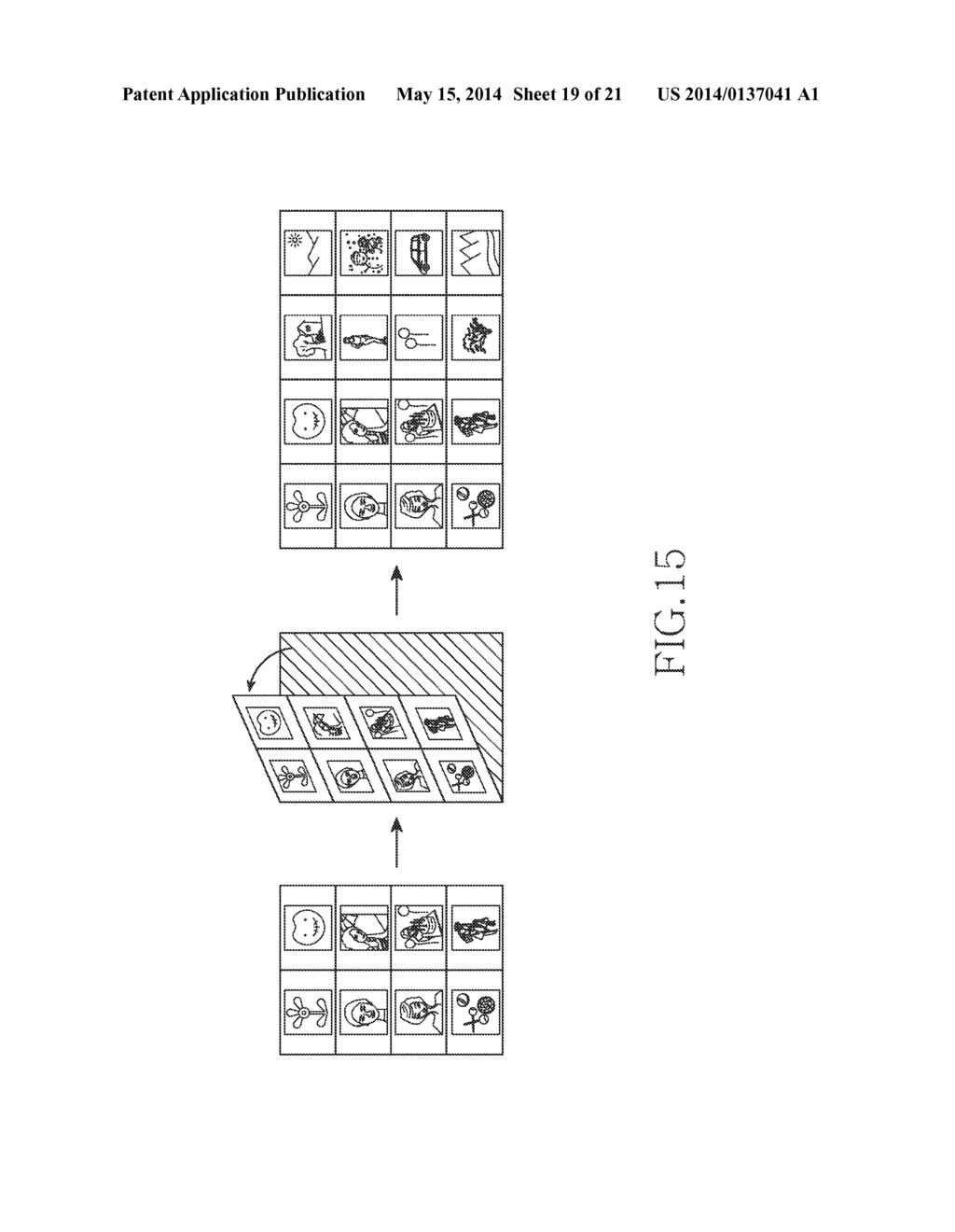 METHOD FOR ARRANGING FOR LIST IN FLEXIBLE DISPLAY AND ELECTRONIC DEVICE     THEREOF - diagram, schematic, and image 20