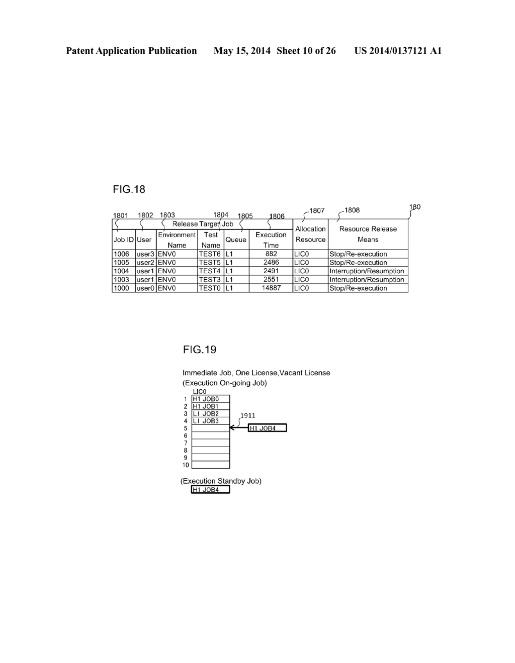 JOB MANAGEMENT SYSTEM AND JOB CONTROL METHOD - diagram, schematic, and image 11