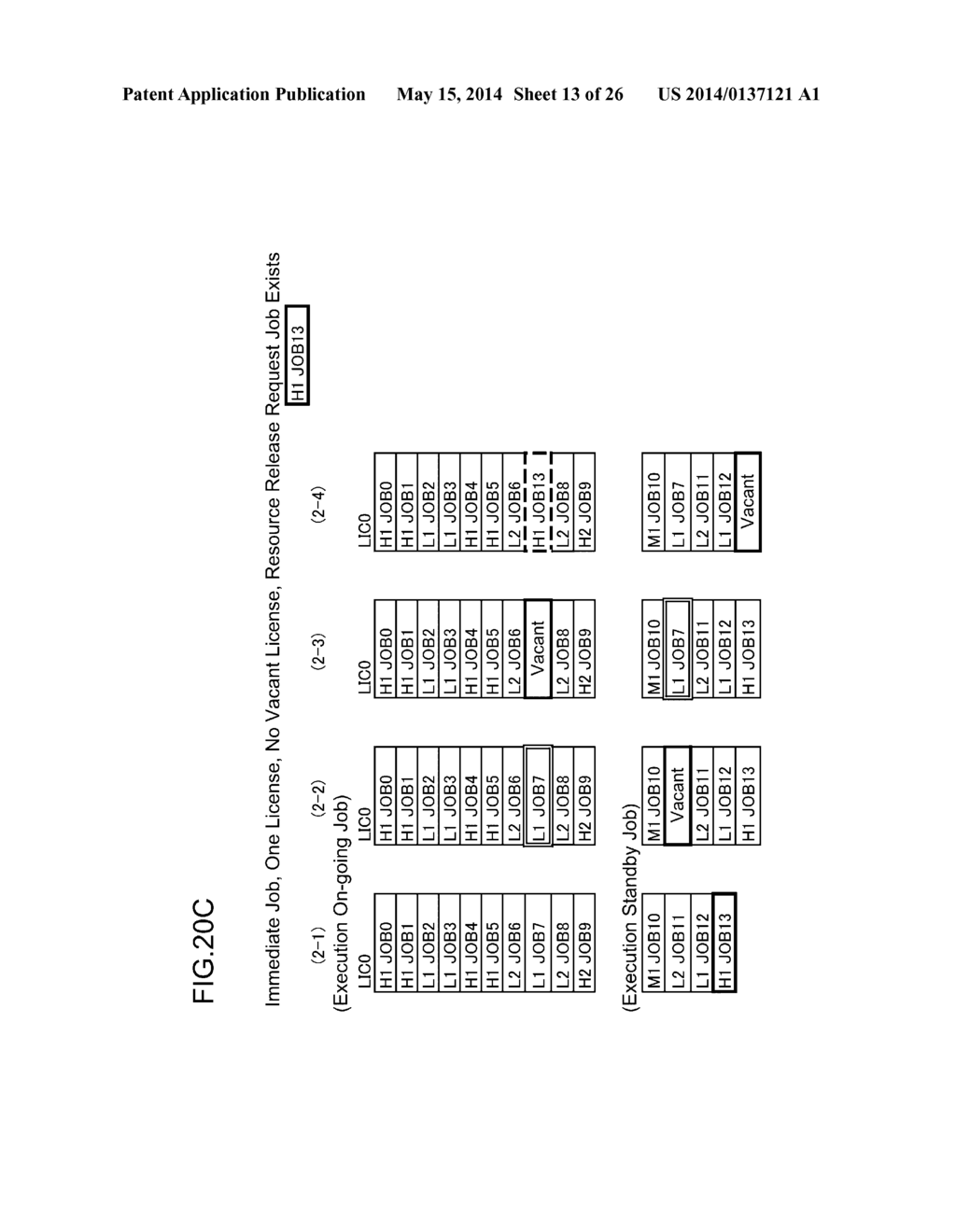 JOB MANAGEMENT SYSTEM AND JOB CONTROL METHOD - diagram, schematic, and image 14