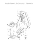 PATIENT HANDLING DEVICE INCLUDING LOCAL STATUS INDICATION, ONE-TOUCH     FOWLER ANGLE ADJUSTMENT, AND POWER-ON ALARM CONFIGURATION diagram and image