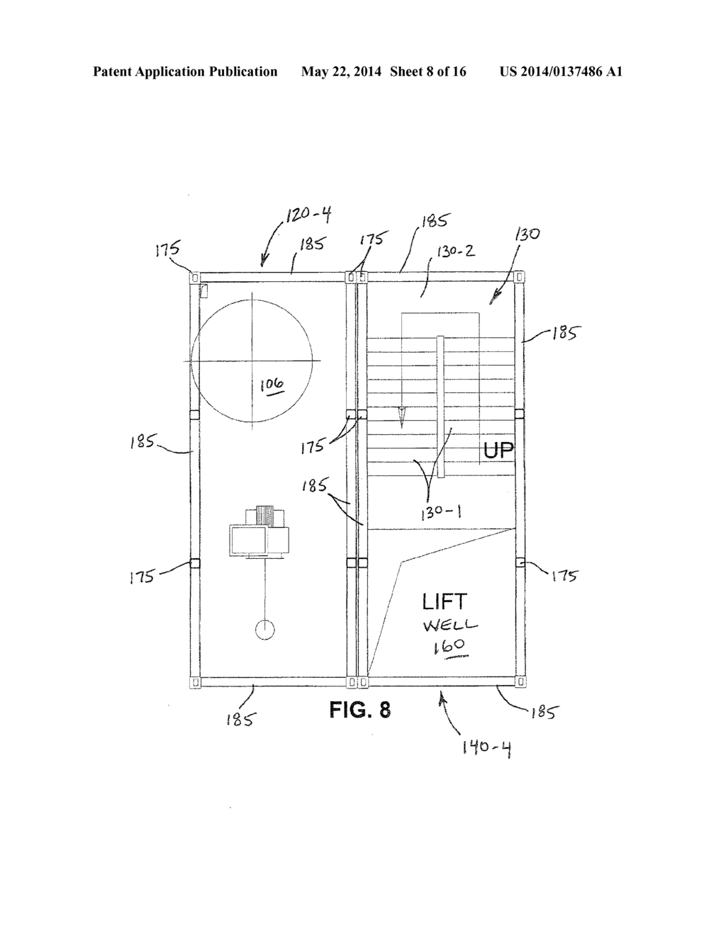 MODULAR MULTI-STORY PRODUCTION PLANT AND METHODS FOR CONSTRUCTING SAME - diagram, schematic, and image 09