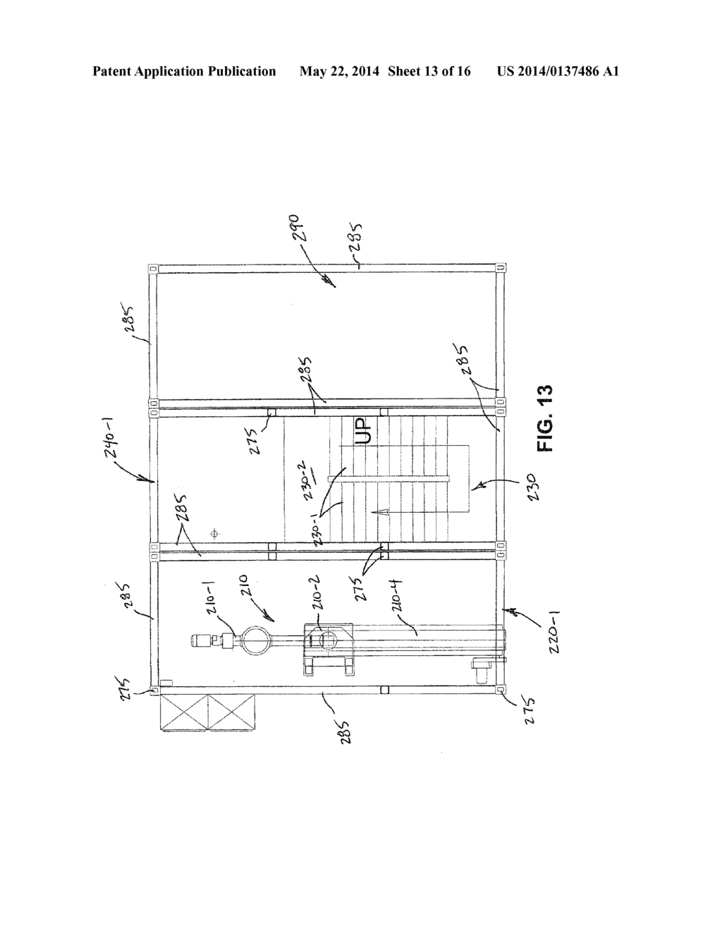 MODULAR MULTI-STORY PRODUCTION PLANT AND METHODS FOR CONSTRUCTING SAME - diagram, schematic, and image 14