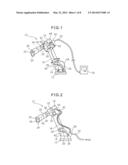 CABLE ARRANGEMENT STRUCTURE OF MULTI-JOINT ROBOT diagram and image