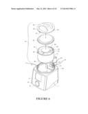 INTEGRATED HUMIDIFIER CHAMBER AND LID diagram and image