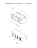 ARRAY TYPE MULTILAYER CERAMIC ELECTRONIC COMPONENT, MOUNTING STRUCTURE OF     CIRCUIT BOARD HAVING ARRAY TYPE MULTILAYER CERAMIC ELECTRONIC COMPONENT     MOUNTED THEREON, AND METHOD OF MANUFACTURING THE SAME diagram and image