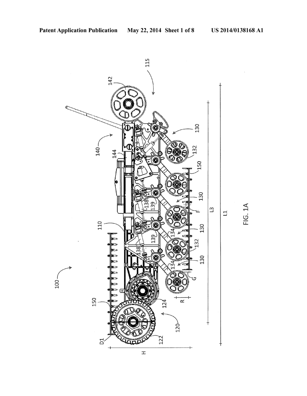 High Travel Suspension for Small Ground Mobile Robots - diagram, schematic, and image 02