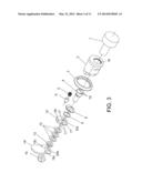 TAB LOCK OPENING MECHANISM BY MEANS OF ELECTRONIC CLUTCH CYLINDERS diagram and image