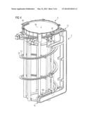 DEVICE FOR SUPPLYING MOLDED PARTS IN A BEVERAGE FILLING PLANT diagram and image