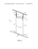 MOUNTING TRACKS FOR OVERHEAD STORAGE SYSTEM diagram and image