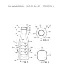 HEAT SET CONTAINER WITH LABEL BOUNDARY PANEL diagram and image