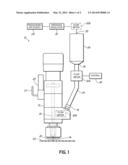 DISPENSER AND METHOD OF DISPENSING AND CONTROLLING WITH A FLOW METER diagram and image