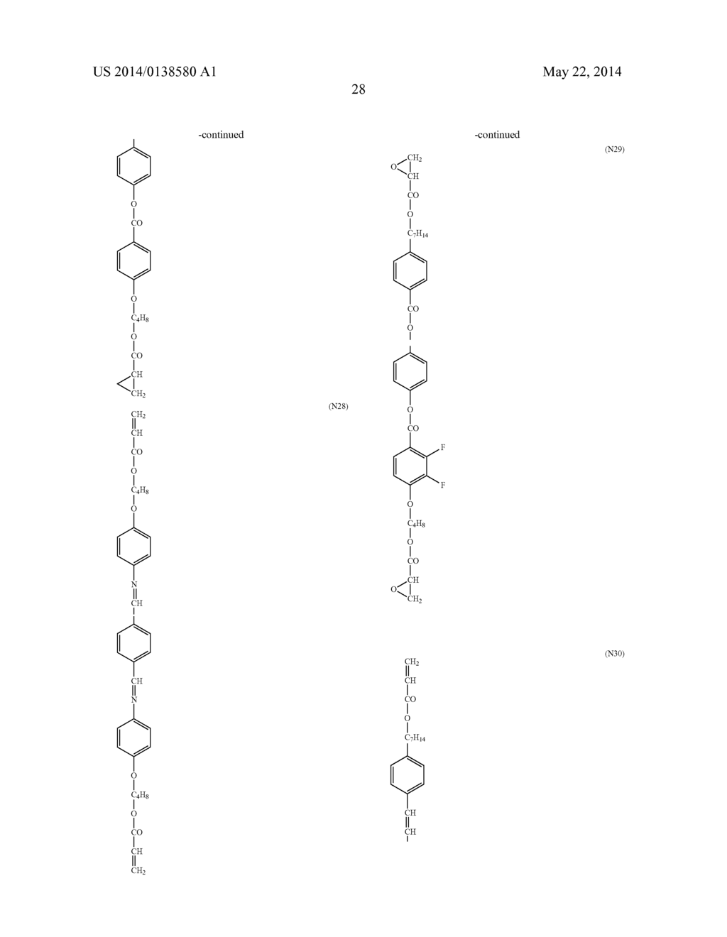 COMPOUND, HAZE-LOWERING AGENT, LIQUID CRYSTAL COMPOSITION, POLYMER     MATERIAL, AND FILM - diagram, schematic, and image 30