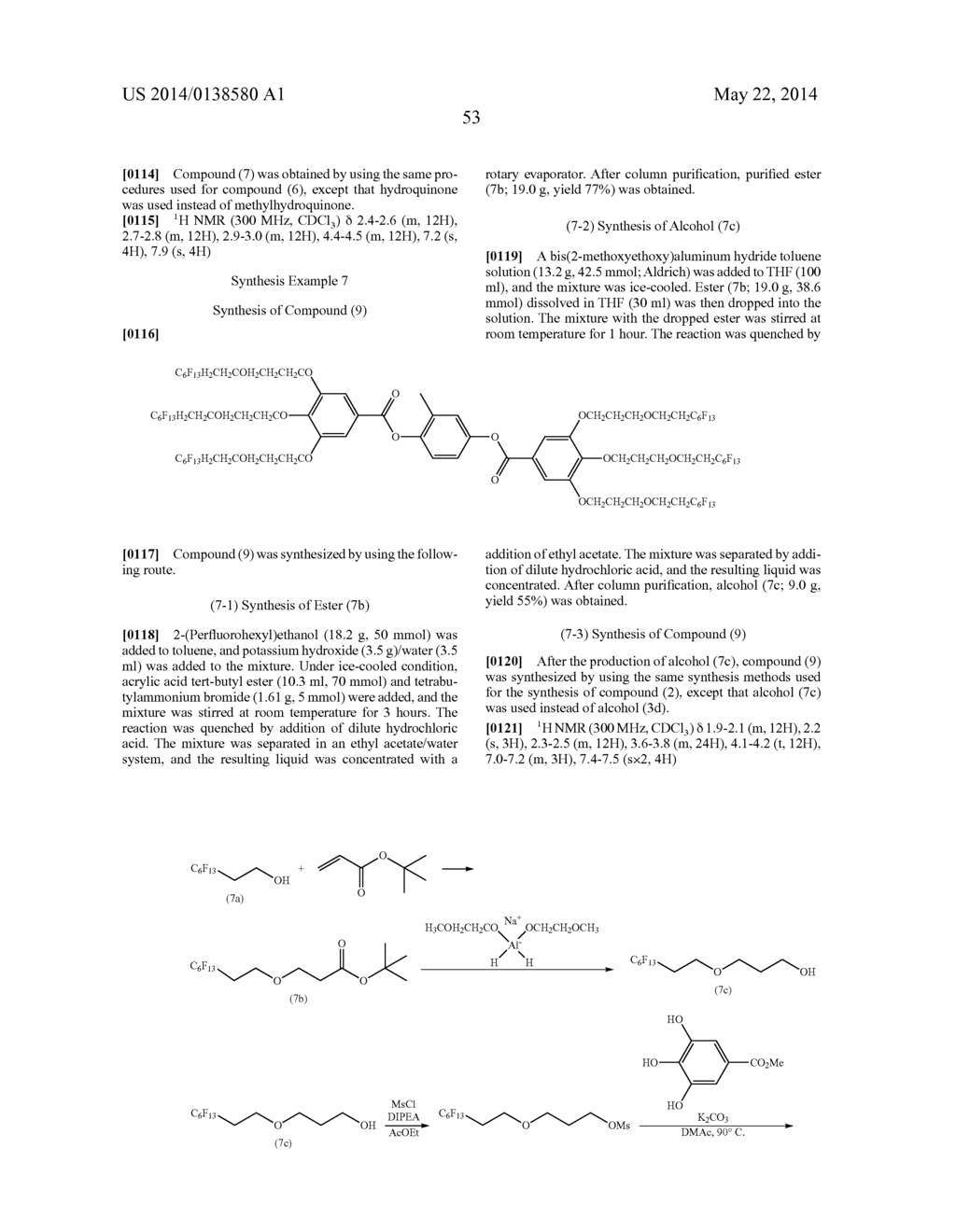 COMPOUND, HAZE-LOWERING AGENT, LIQUID CRYSTAL COMPOSITION, POLYMER     MATERIAL, AND FILM - diagram, schematic, and image 55