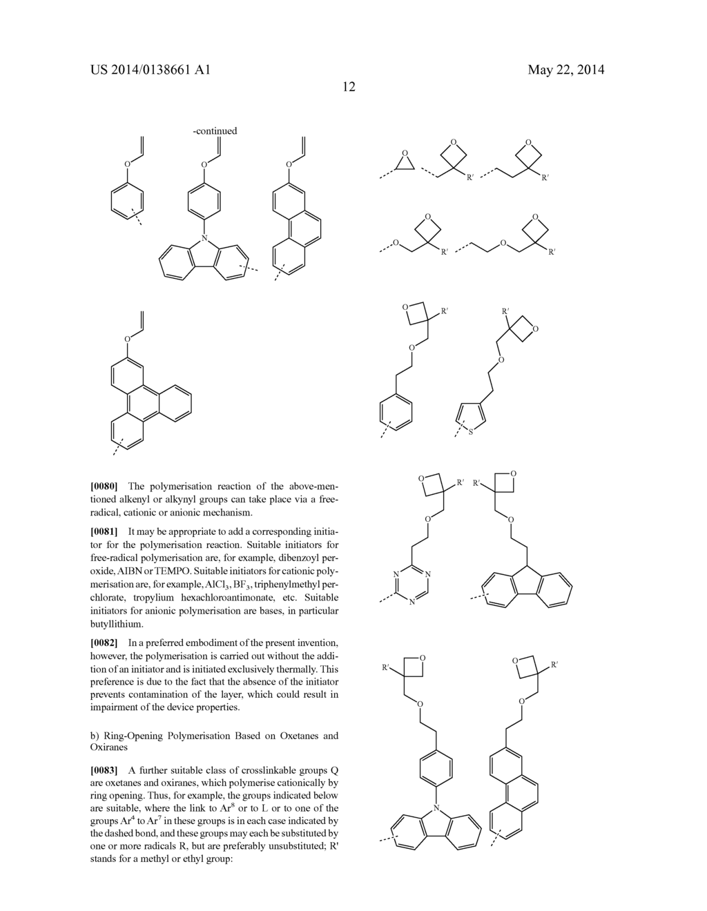 COMPOUNDS FOR ORGANIC ELECTROLUMINESCENT DEVICES - diagram, schematic, and image 13