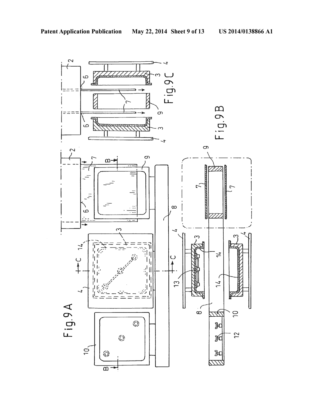 METHOD FOR PRODUCING PLASTICS CONTAINERS - diagram, schematic, and image 10