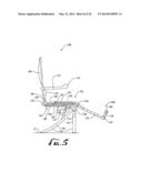 Chair, Frame and Lifting Garment Useful for Patients diagram and image