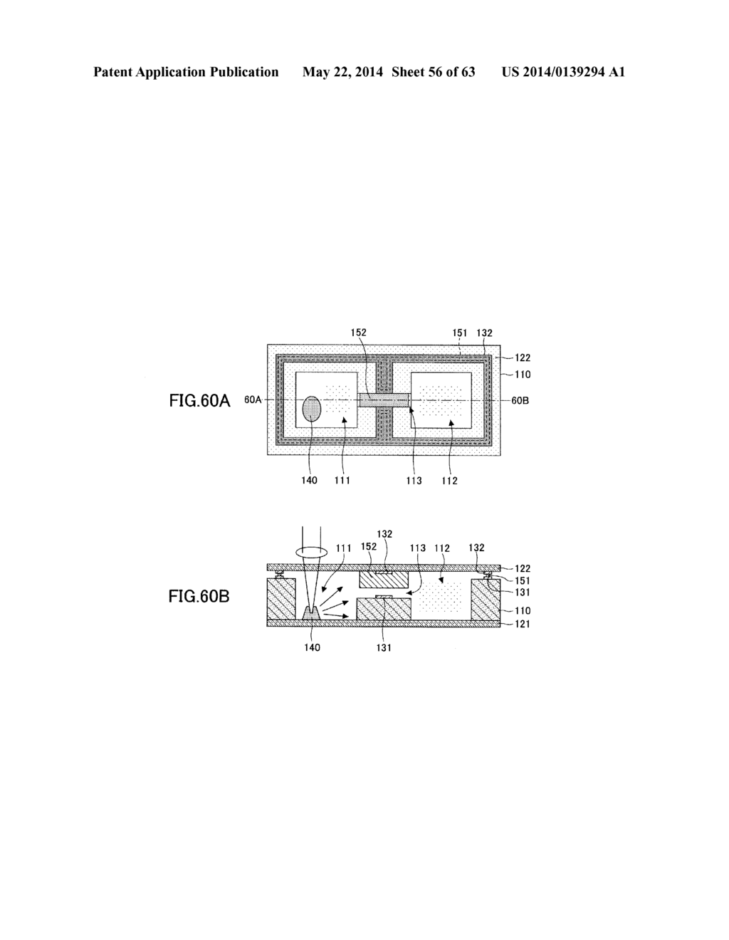 ALKALI METAL CELL, ATOMIC OSCILLATOR, AND ALKALI METAL CELL FABRICATING     METHOD - diagram, schematic, and image 57