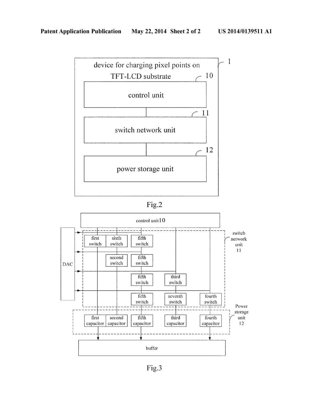 METHOD FOR CHARGING PIXEL POINTS ON TFT-LCD SUBSTRATE, DEVICE FOR THE     SAME, AND SOURCE DRIVER - diagram, schematic, and image 03