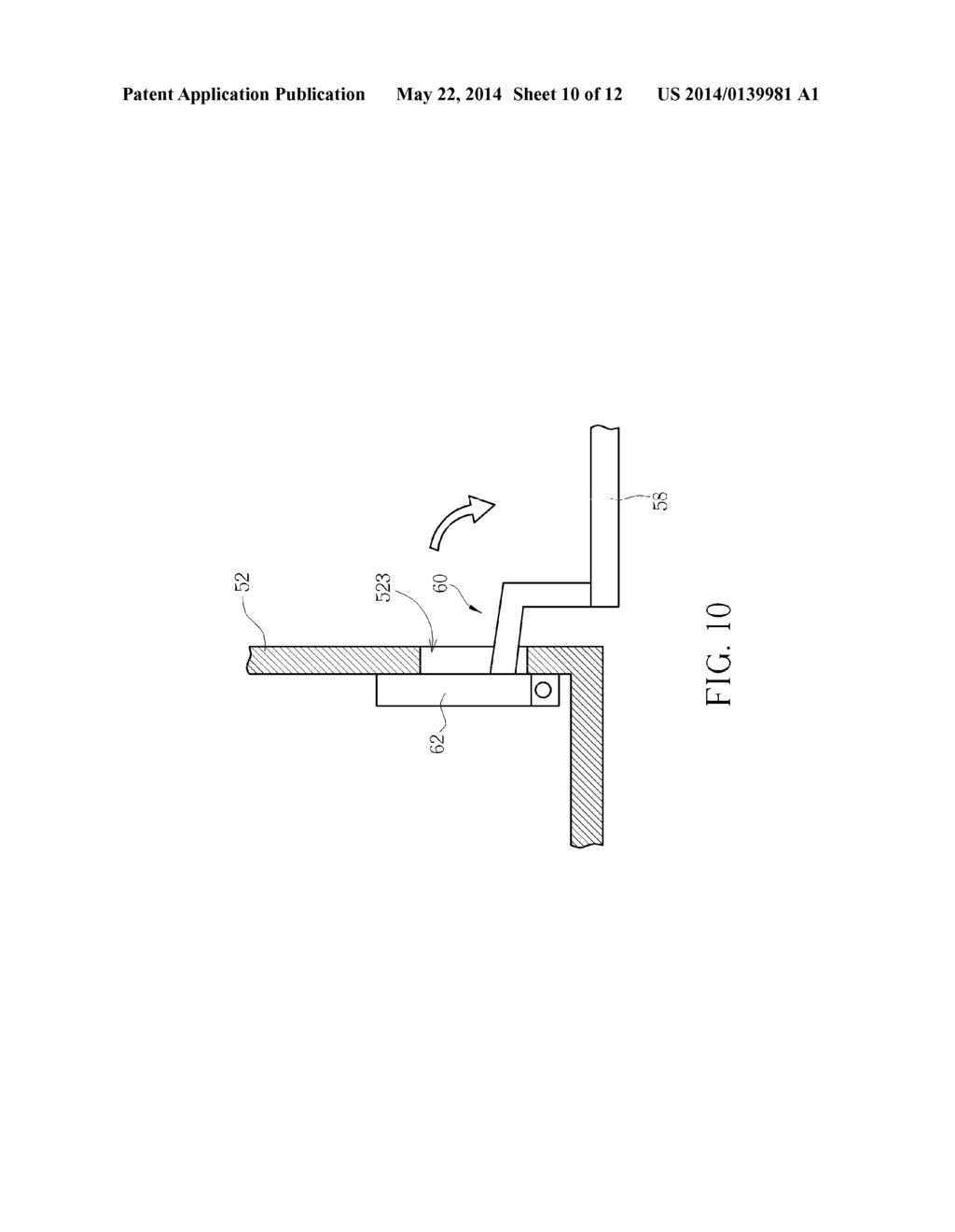 DOOR STRUCTURE WITH EASY ASSEMBLY AND ELECTRONIC DEVICE THEREWITH - diagram, schematic, and image 11