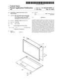 PORTABLE COMPUTER WITH LATCH MECHANISM diagram and image