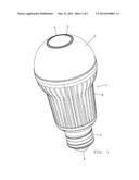 LED LIGHT BULB WITH LIGHT-SHIELDING STRUCTURE diagram and image