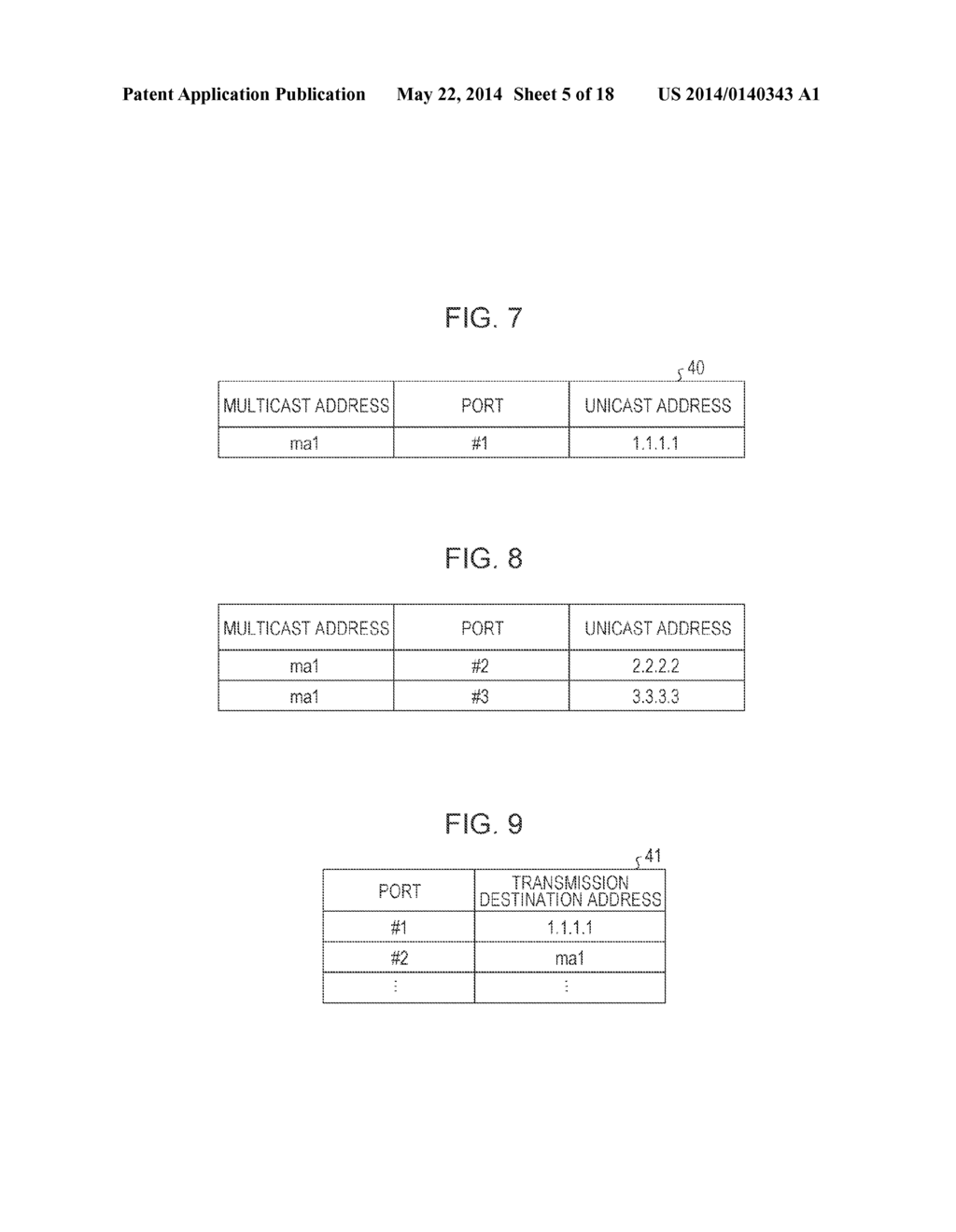 APPARATUS AND METHOD FOR EFFICIENTLY MULTICASTING DATA TO A PLURALITY OF     DESTINATION DEVICES - diagram, schematic, and image 06