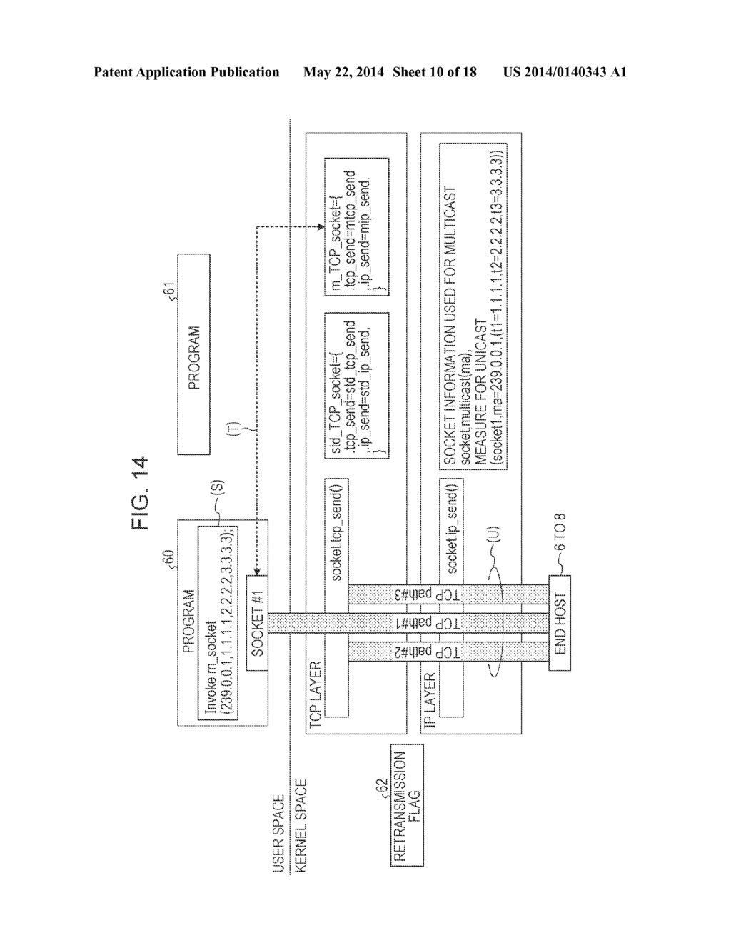 APPARATUS AND METHOD FOR EFFICIENTLY MULTICASTING DATA TO A PLURALITY OF     DESTINATION DEVICES - diagram, schematic, and image 11