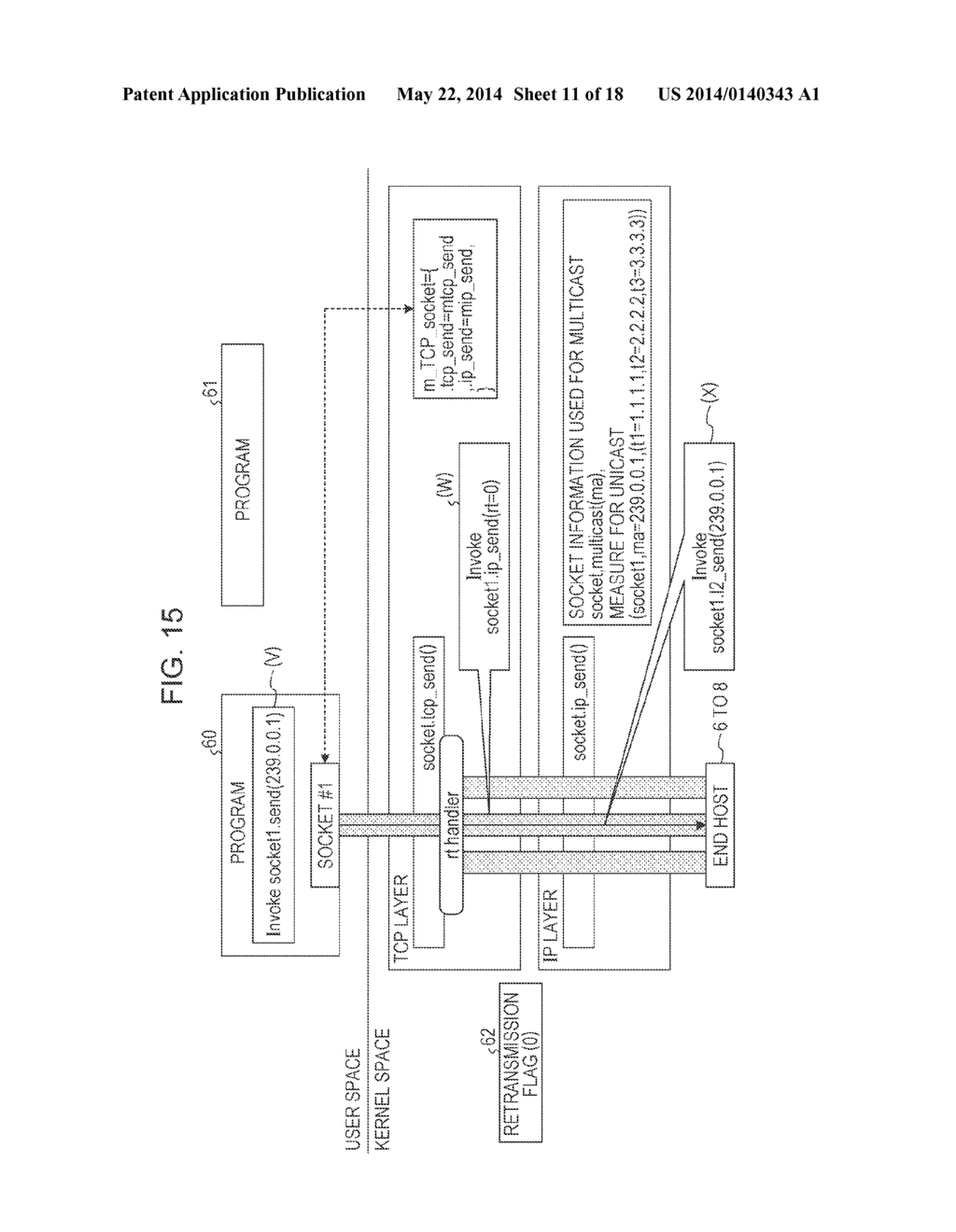 APPARATUS AND METHOD FOR EFFICIENTLY MULTICASTING DATA TO A PLURALITY OF     DESTINATION DEVICES - diagram, schematic, and image 12